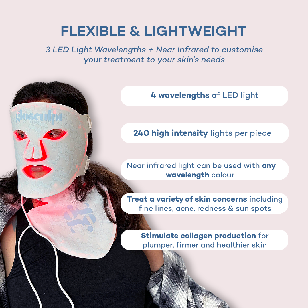 Glo 4-in-1 LED Light Therapy Mask